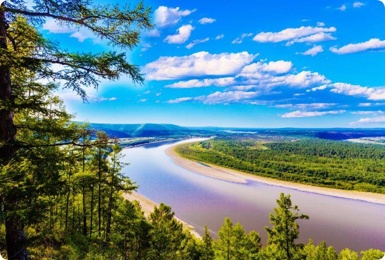 黑龙江,北国壮美风光画卷